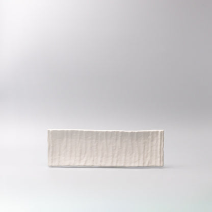 Sashimi Plate 33cm White Glaze - Image 5