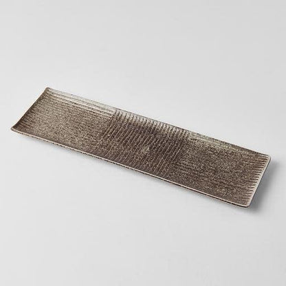 Sashimi Plate 33cm Line Design