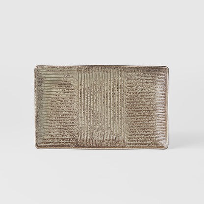 Sushi Plate 21cm Light Brown Glaze - Image 3