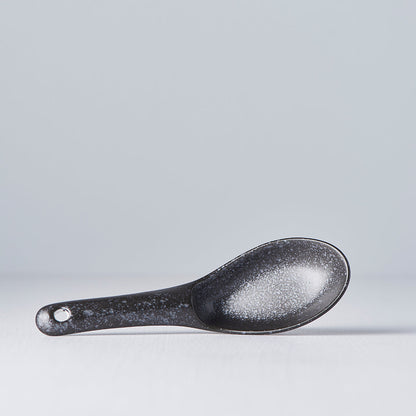 Spoon Small 15cm Kanso Matt Black Glaze