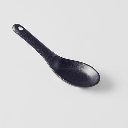 Spoon Small 15cm Kanso Matt Black Glaze - Image 5