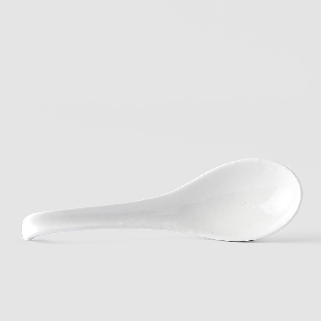Spoon 17.5cm Kanso Soft White Glaze - Image 5