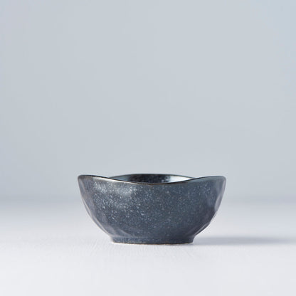 Sauce Dish Organic 9cm Kanso Matt Black Glaze - Image 4