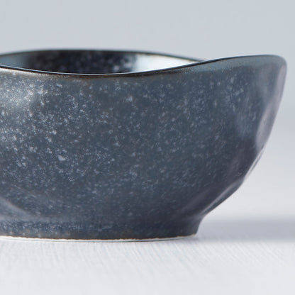 Sauce Dish Organic 9cm Kanso Matt Black Glaze - Image 5
