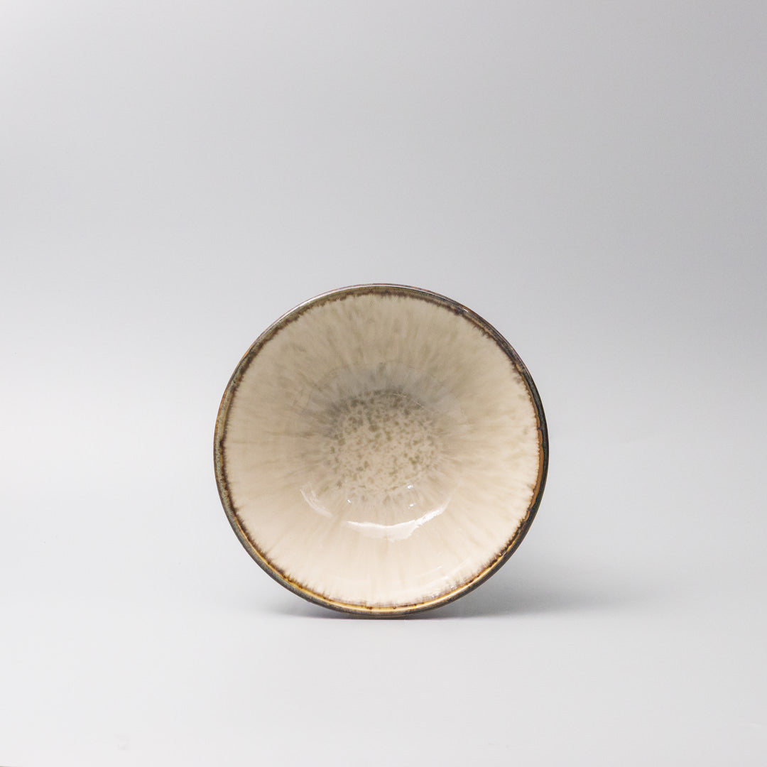 Udon Bowl 19cm Ivory Pearl Glaze - Image 4