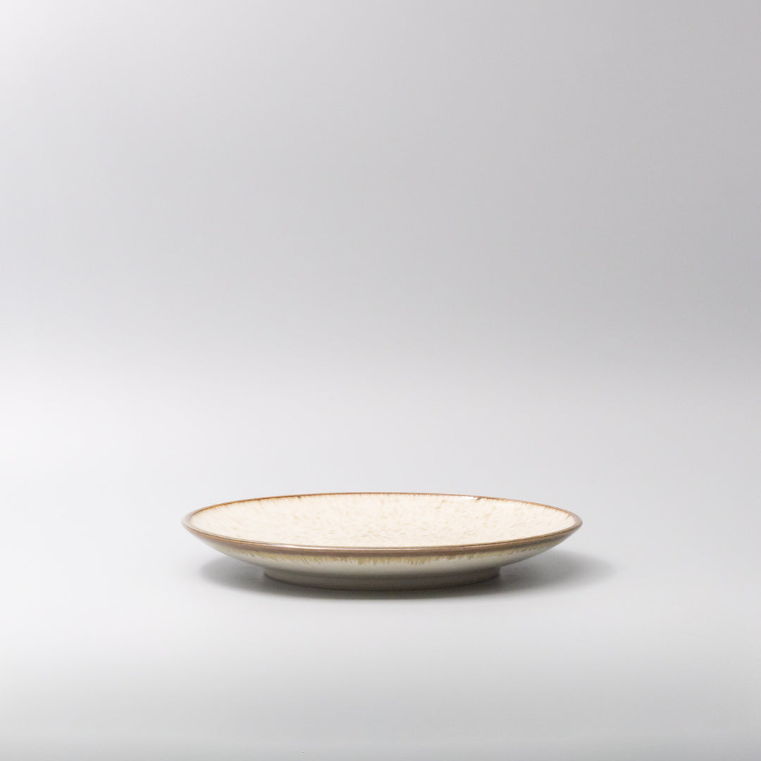 Dinner Plate 26cm Ivory Pearl Glaze - Image 3