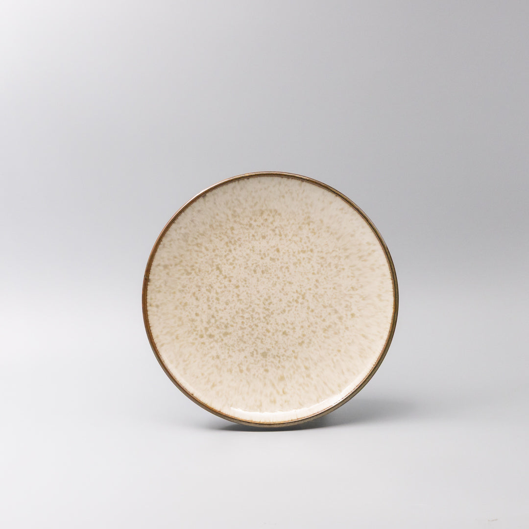 Dinner Plate 26cm Ivory Pearl Glaze - Image 4