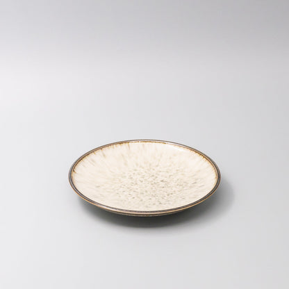 Side Plate 19cm Ivory Pearl Glaze