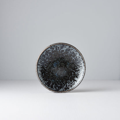 Tapas Plate 17cm Black Pearl Glaze - Image 2