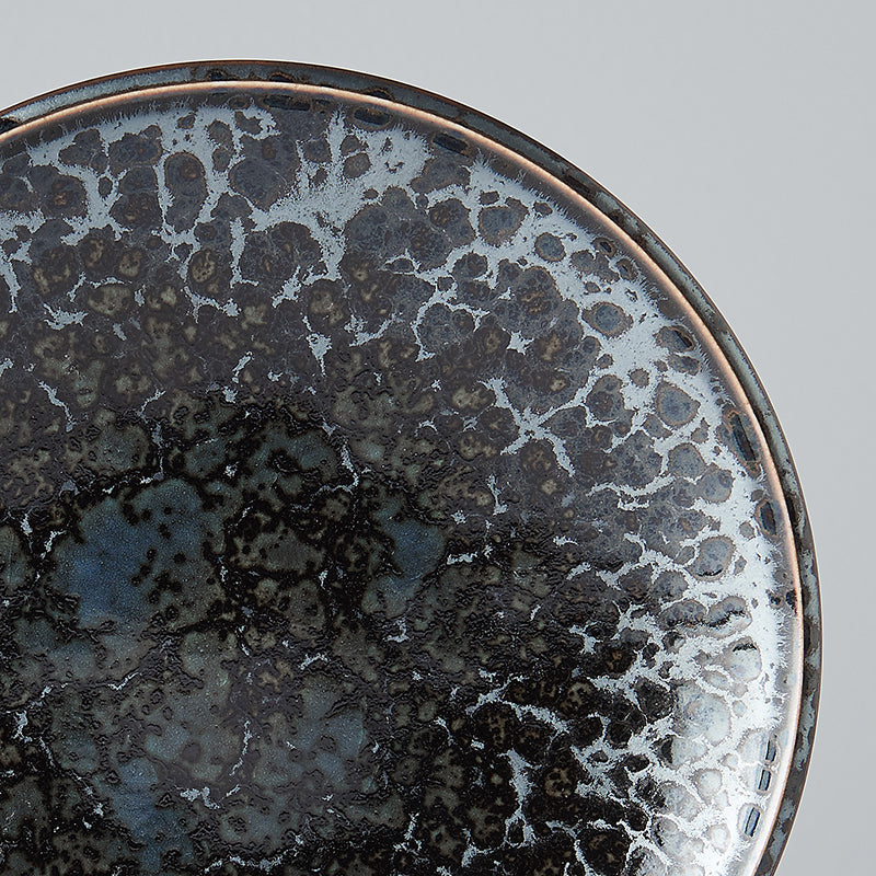 Tapas Plate 17cm Black Pearl Glaze - Image 3