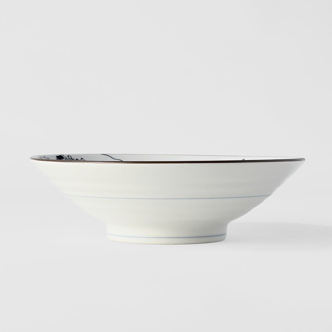 Ramen Bowl 24.5cm Hokusai Great Wave Design - Image 4