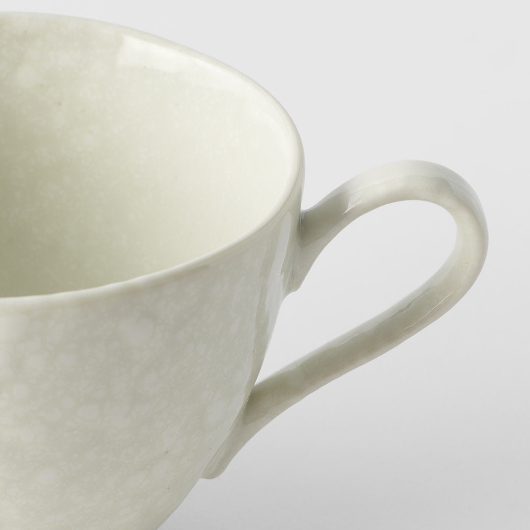 Cup 8.5cm 160ml Kanso Soft White Glaze - Image 2