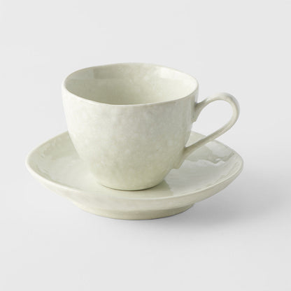 Cup 8.5cm 160ml Kanso Soft White Glaze - Image 4