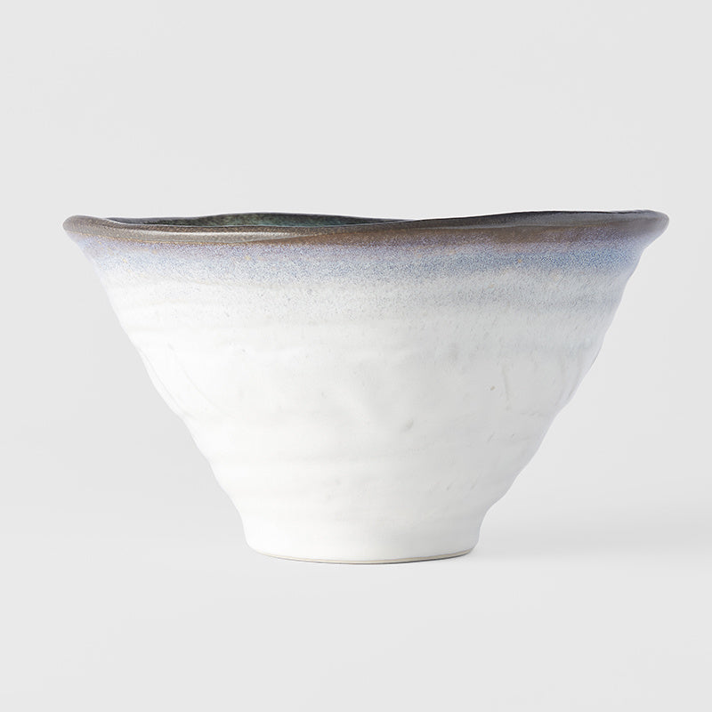 Bowl Deep Ikebana 22cm Sky Blue Glaze - Image 3