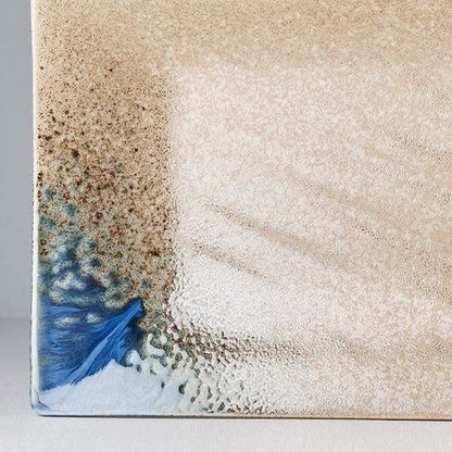 Platter Rectangular 33cm Earth & Sky Glaze - Image 4