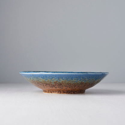 Pasta Bowl 24cm Earth & Sky Glaze - Image 3