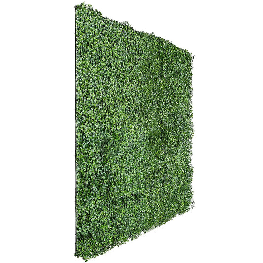 Boxwood Hedge Screen Green Wall Panel UV Resistant 100cm x 100cm - Image 3