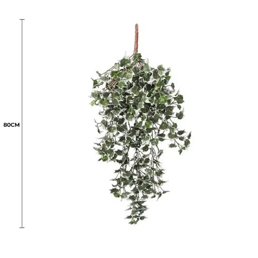 Mixed Green and White Tipped Ivy Bush 80cm UV Resistant - Image 2