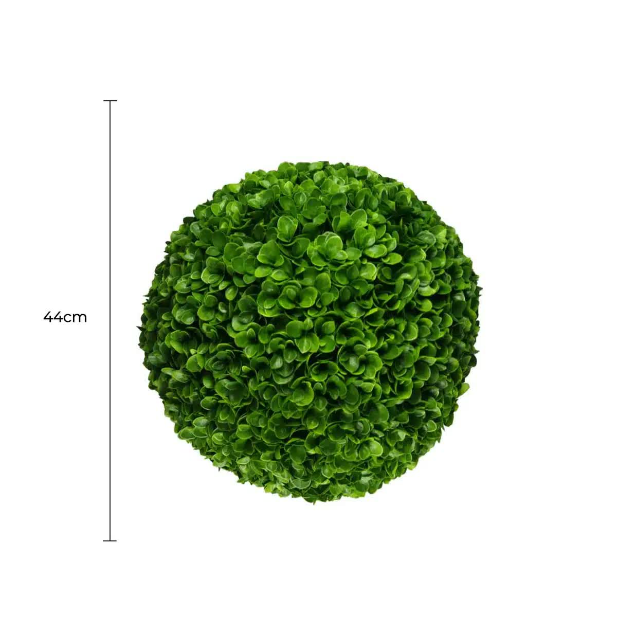 Large Clover Hedge Topiary Ball UV Resistant 44cm - Image 2