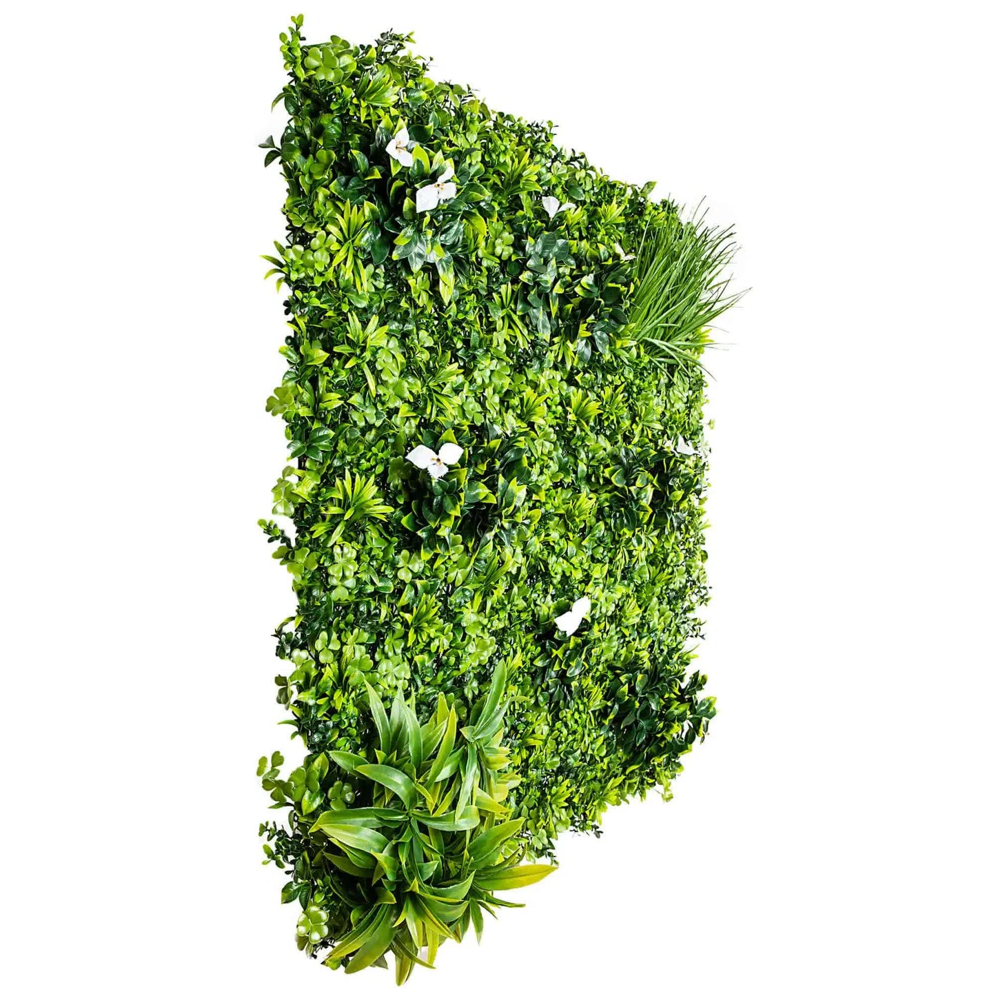 Luxury White Oasis Vertical Garden / Green Wall UV Resistant 1m x 1m - Image 2