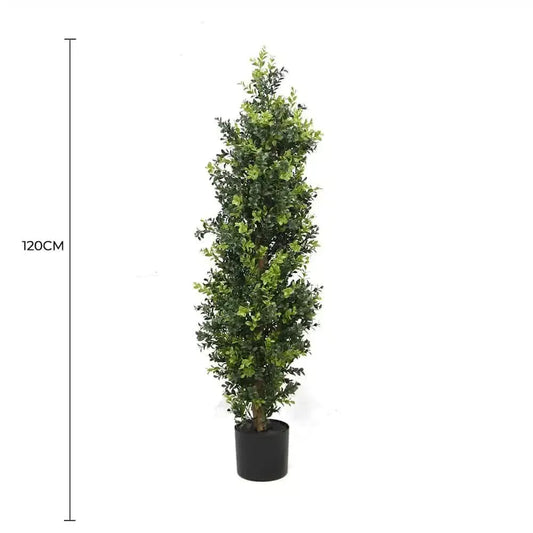 Artificial Potted Topiary Tree UV Resistant 120cm - Image 2