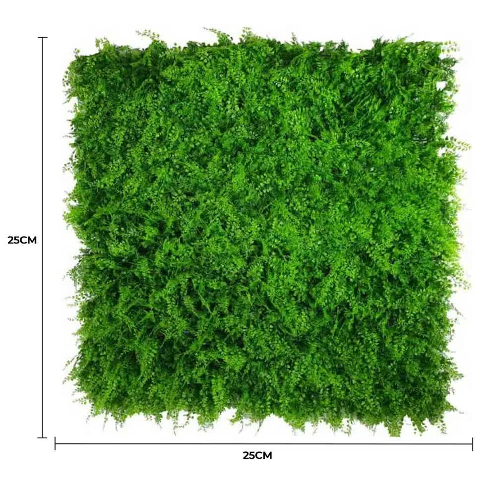 Mediterranean Fern Vertical Garden / Green Wall UV Resistant SAMPLE - Image 2