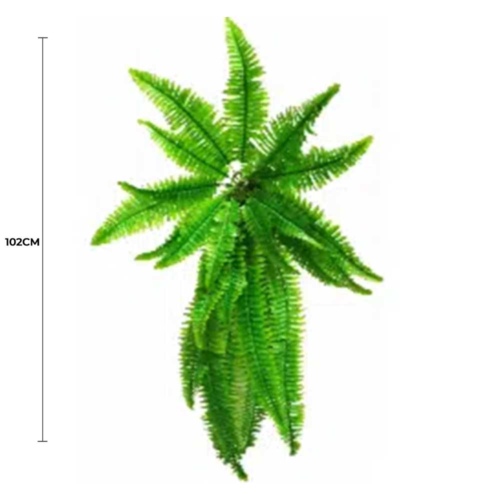Artificial Boston Hanging Fern 102cm - Image 2