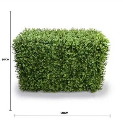 Deluxe Portable Buxus Hedge UV Resistant 100cm Long x 50cm High - Image 2