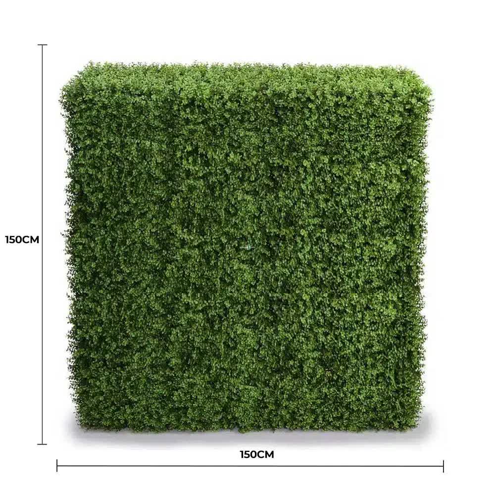 Deluxe Portable Buxus Hedge UV Resistant 150cm Long x 150cm High - Image 2