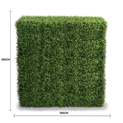 Deluxe Portable Buxus Hedge UV Resistant 150cm Long x 150cm High - Image 2