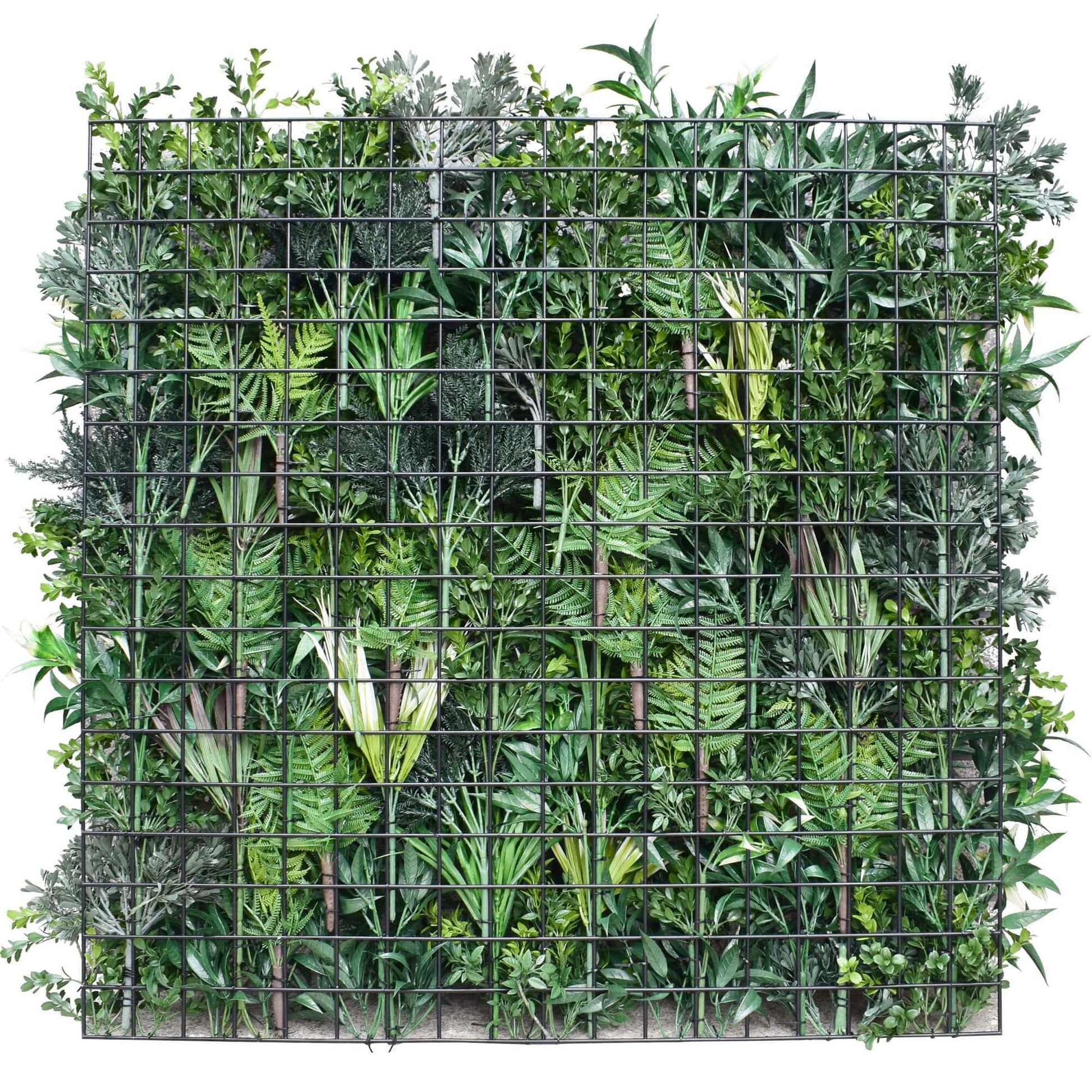 Green Forest Bespoke Commercial Grade Metal Backed Vertical Garden / Green Wall UV Resistant 1m x 1m Fire Retardant - Image 3