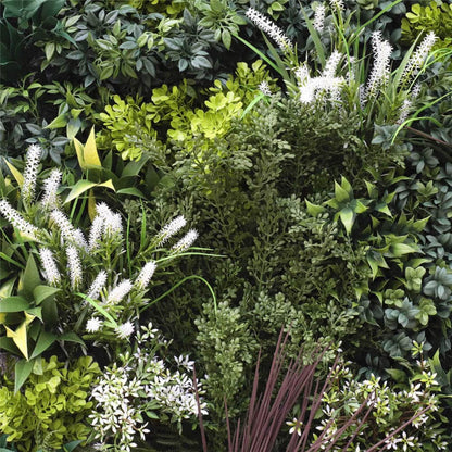 Flowering Bespoke Vertical Garden / Green Wall UV Resistant 45cm x 45cm Fire Retardant - Image 4