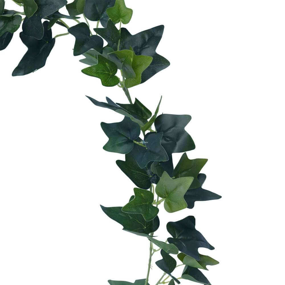 Long Two-Tone Ivy Garland 190cm - Image 3