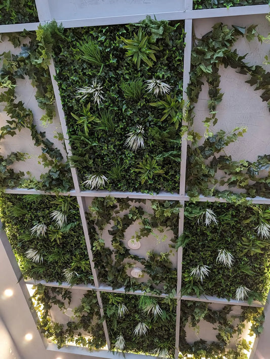 Long Two-Tone Ivy Garland 190cm - Image 4