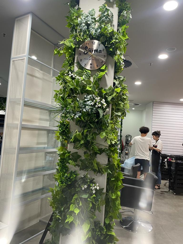 Bright Mixed Philodendron Garland Bush 100cm - Image 5