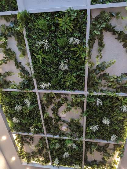 Long Two-Tone Ivy Garland UV Treated 190cm - Image 3