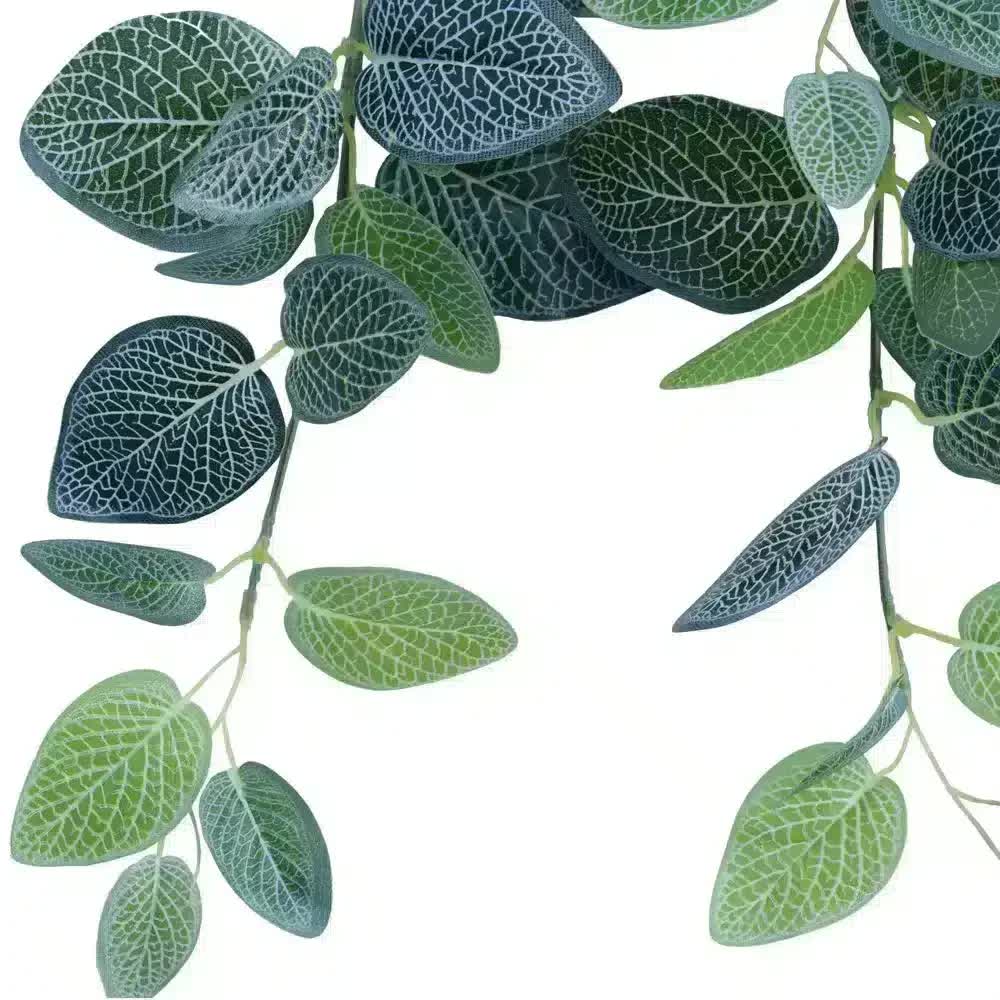 Artificial Fittonia Hanging Garland Bush 80cm - Image 3