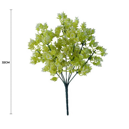 White Snowball Stem UV Resistant 32cm - Image 2