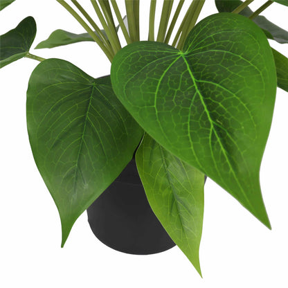 Artificial Flowering White Peace Lily / Calla Lily Plant 50cm - Image 4