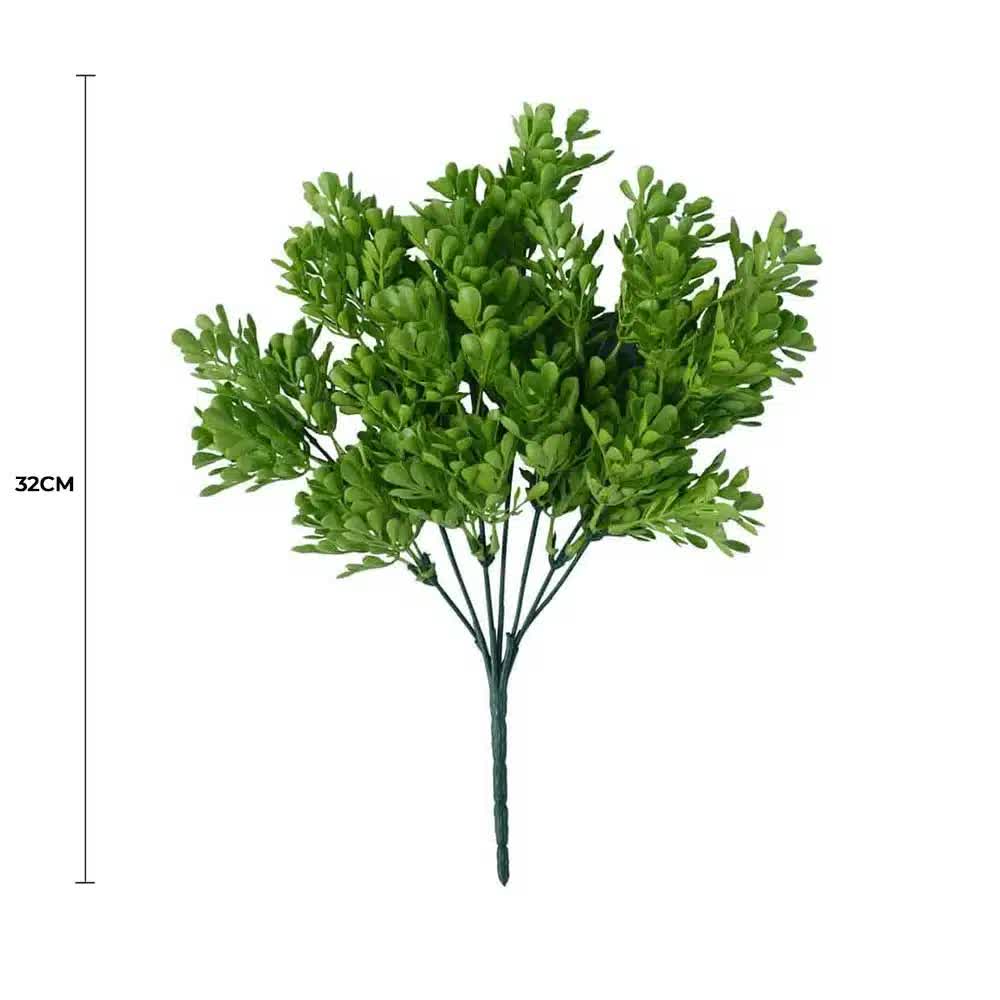 Vivid Green Wide Eucalyptus Plant 32cm UV Resistant - Image 2