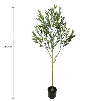 Nearly Natural Artificial Olive Tree UV Resistant 150cm - Image 2