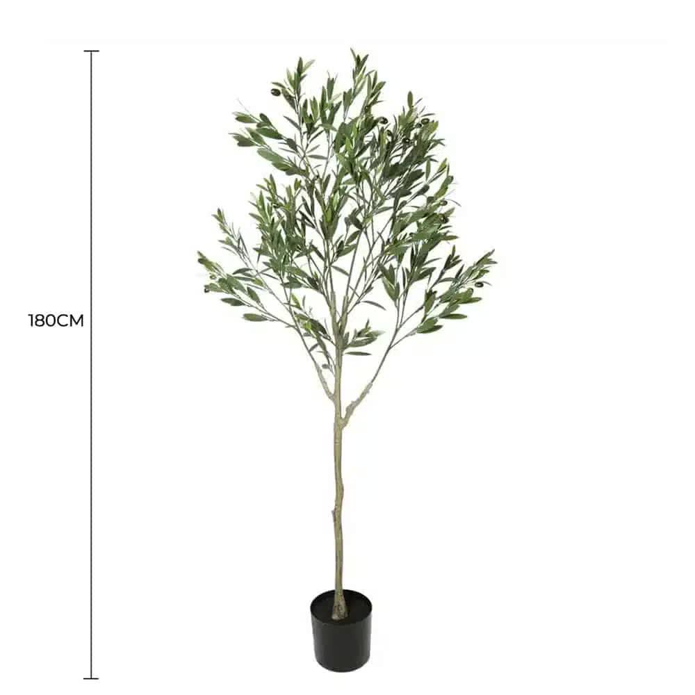 Nearly Natural Artificial Olive Tree UV Resistant 180cm - Image 2
