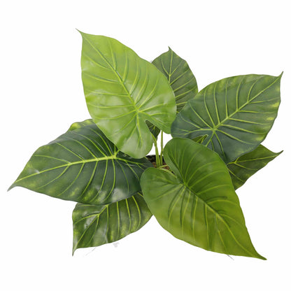 Artificial Potted Taro Plant / Elephant Ear 55cm - Image 3