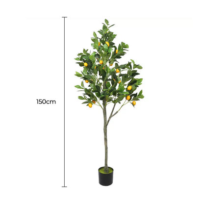 Artificial Lemon Tree (Potted) with Lemons 150cm - Image 2