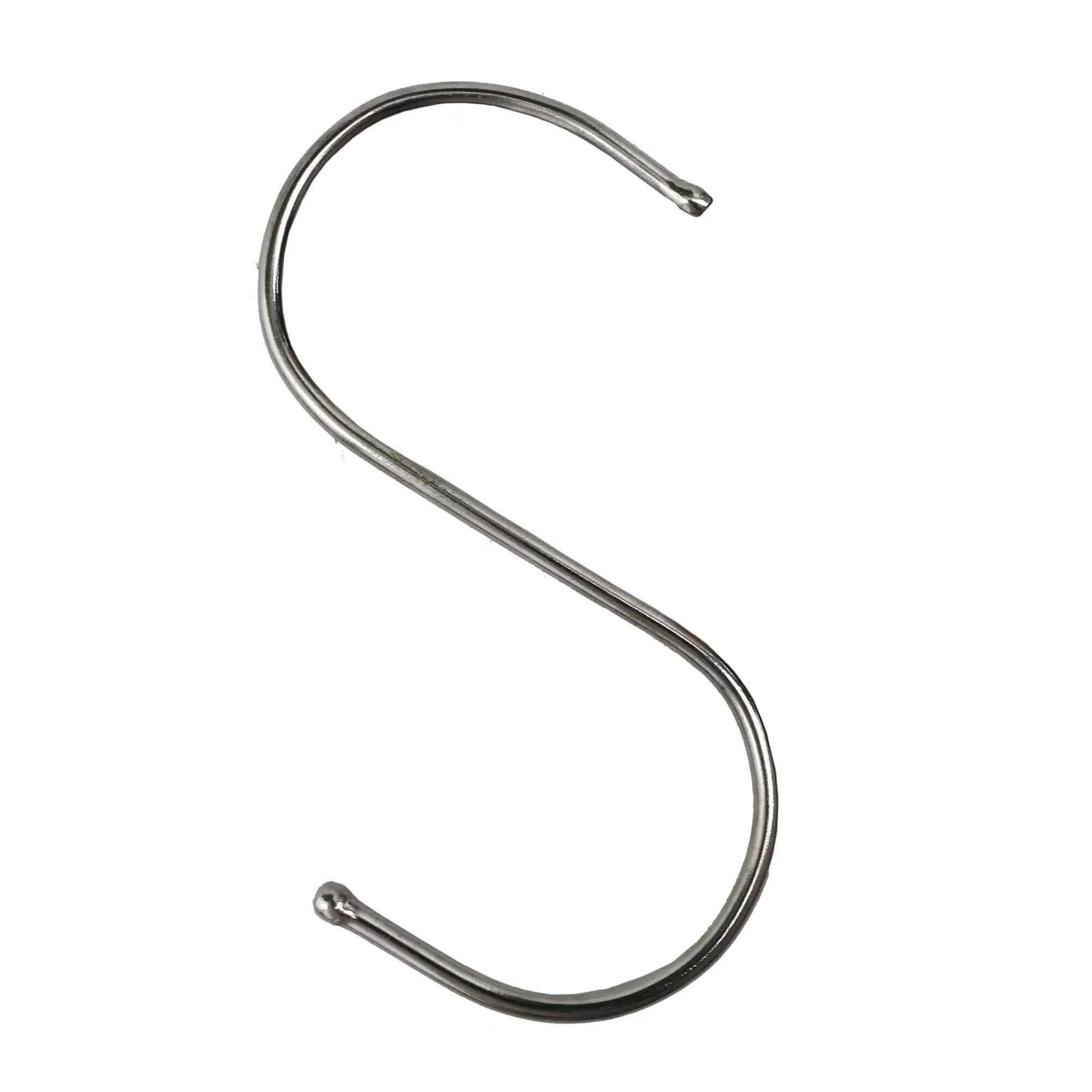 Stainless Steel Hanging S Hooks 12cm X 6cm 25 Pieces - Image 3