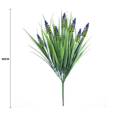 Artificial Dense English Lavender Stem UV Resistant 50cm - Image 2