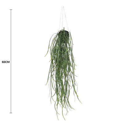 Artificial Hanging Potted Plant (Willow Leaf) 66cm UV Resistant - Image 2