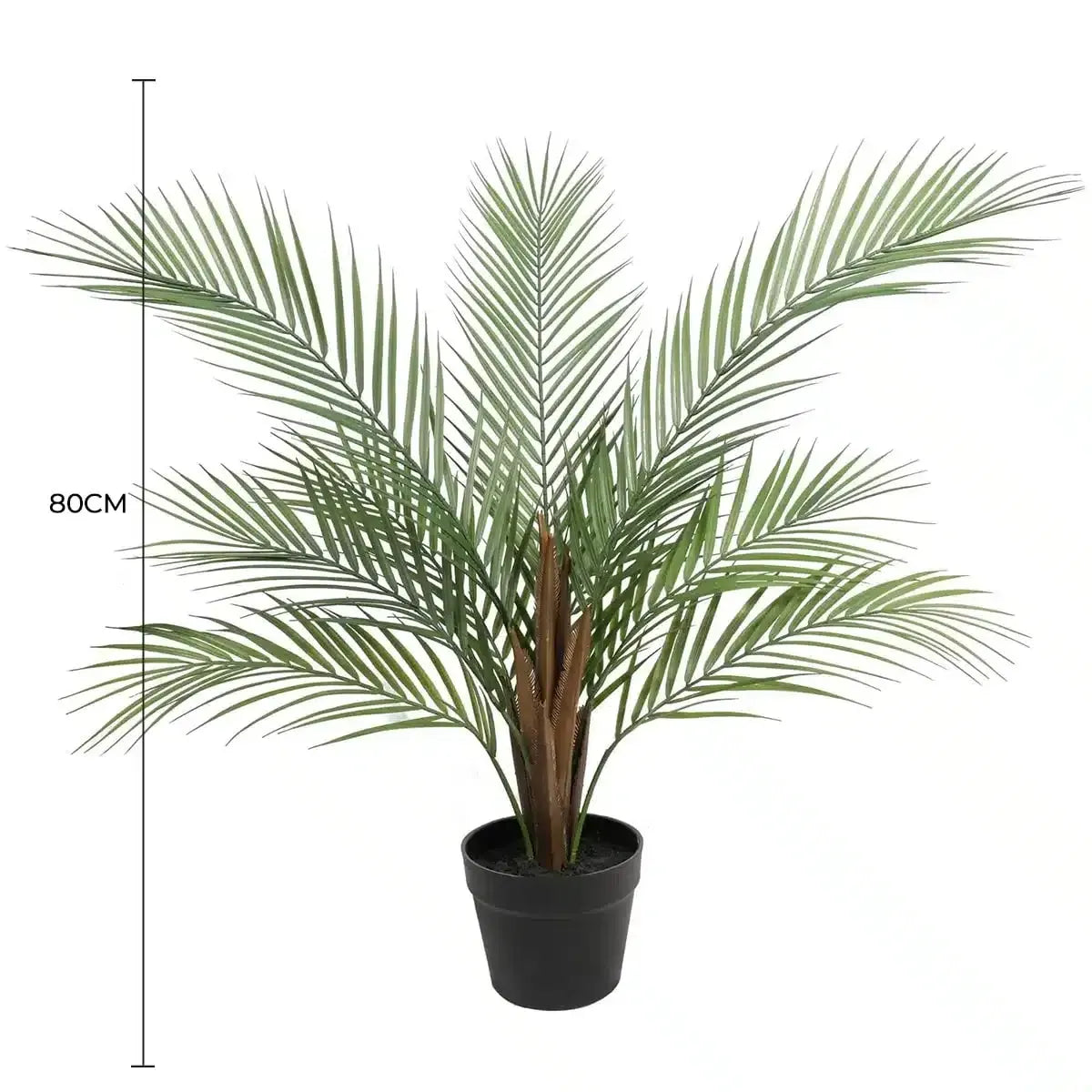 Small Artificial Areca Palm Plant 80cm - Image 2