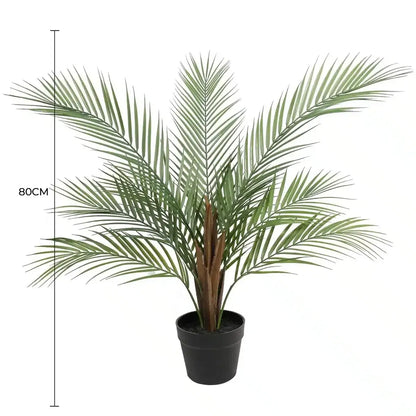 Small Artificial Areca Palm Plant 80cm - Image 2