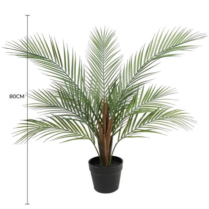 Small Artificial Areca Palm Plant 80cm - Image 2